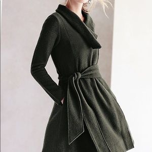 Shawled Wool Sweatercoat from Anthropologie - EUC